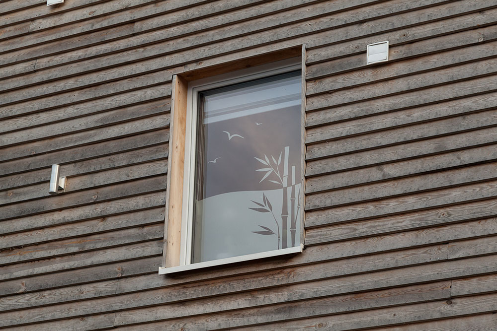 Sichtschutz für Badfenster