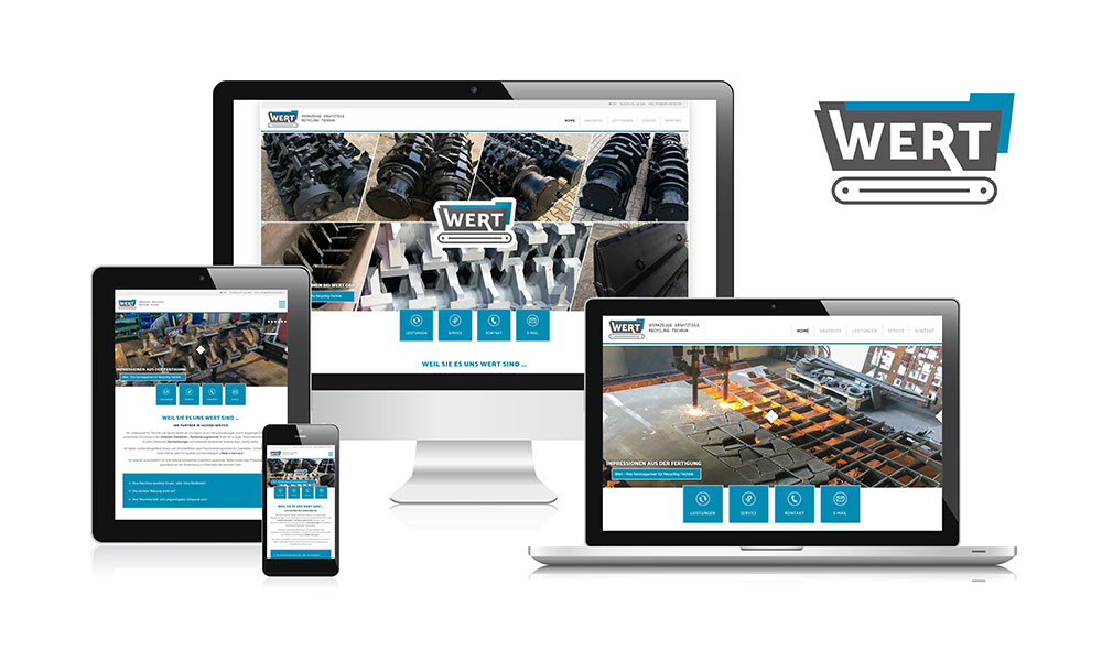 WERT Service GmbH - Webdesign